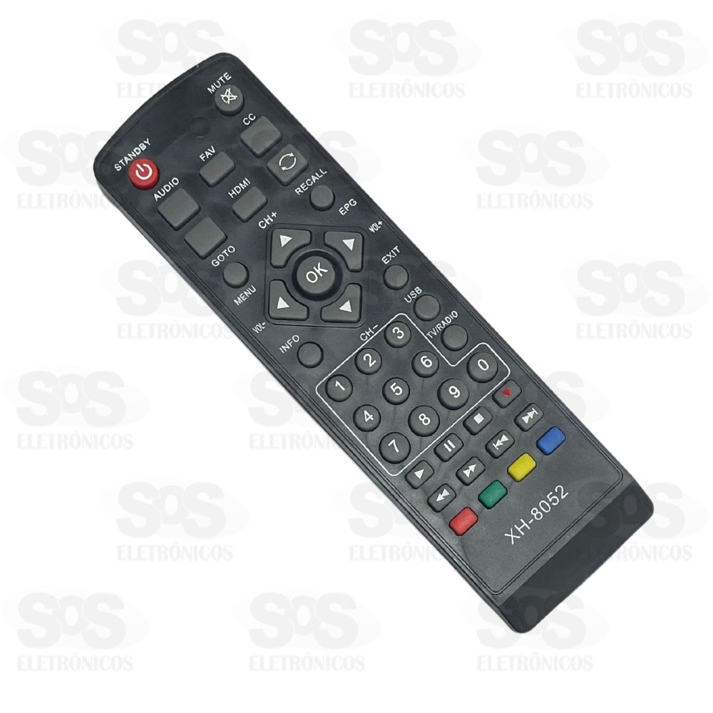 Controle Remoto Multilaser Conversor XH 8052