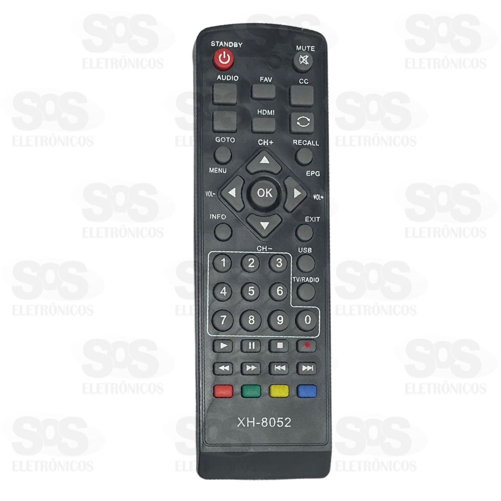 Controle Remoto Multilaser Conversor XH 8052