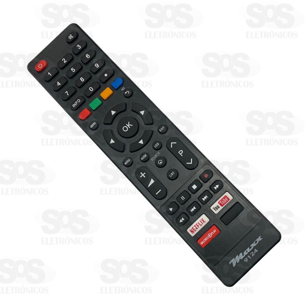 Controle Remoto Philco Smart Tv Maxx 9124 KA-2888