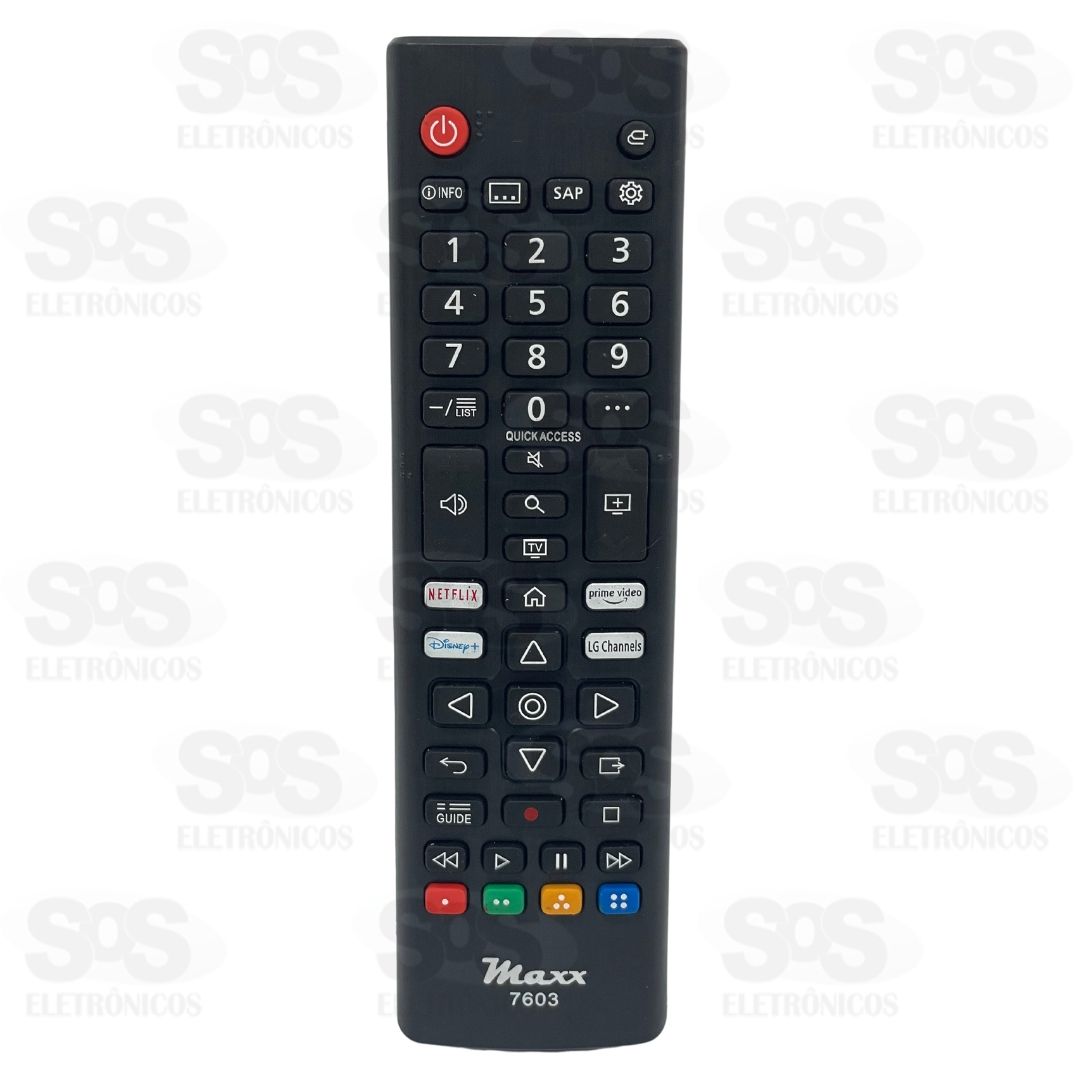 Controle Remoto LG Smart TV Maxx 7603