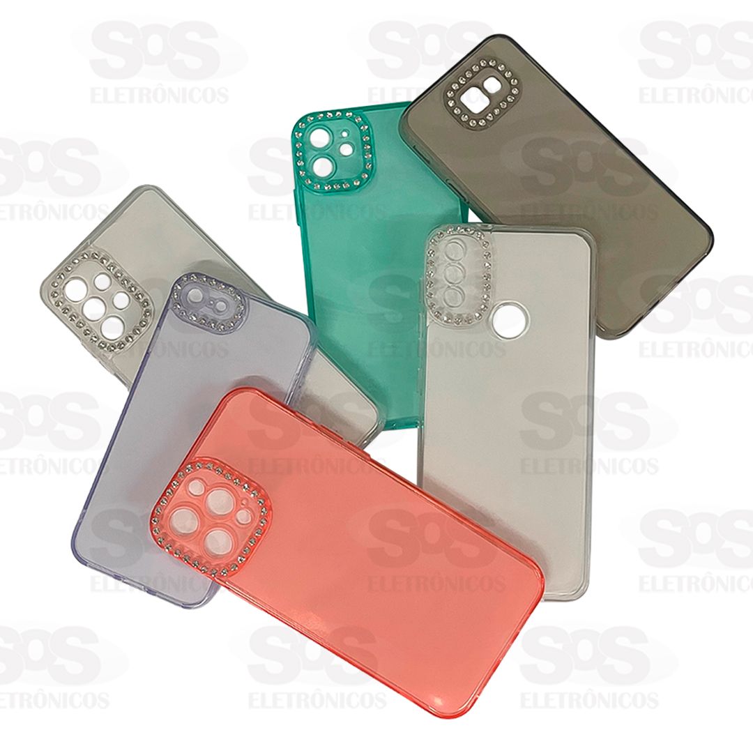 Capa Diamante Strass Samsung A32 4G Embalagem Simples