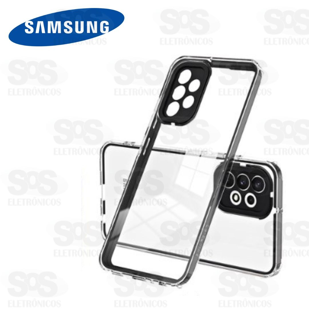 Capa Transparente Com Borda Samsung A12 Cores Sortidas