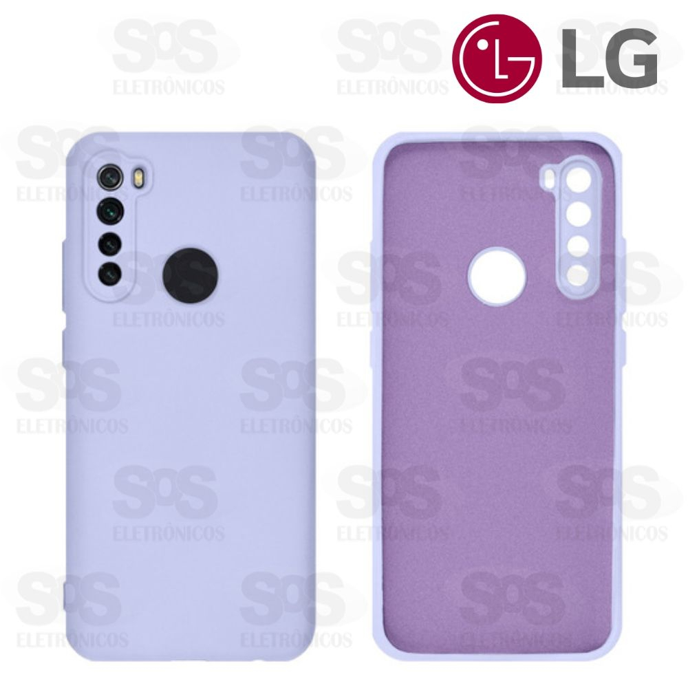 Case Aveludada LG K12/K12 Plus Cores Variadas Embalagem Simples 