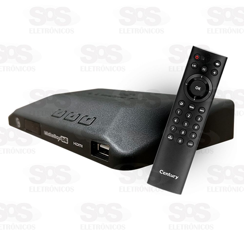 Receptor De TV Digital Century MidiaBox B6