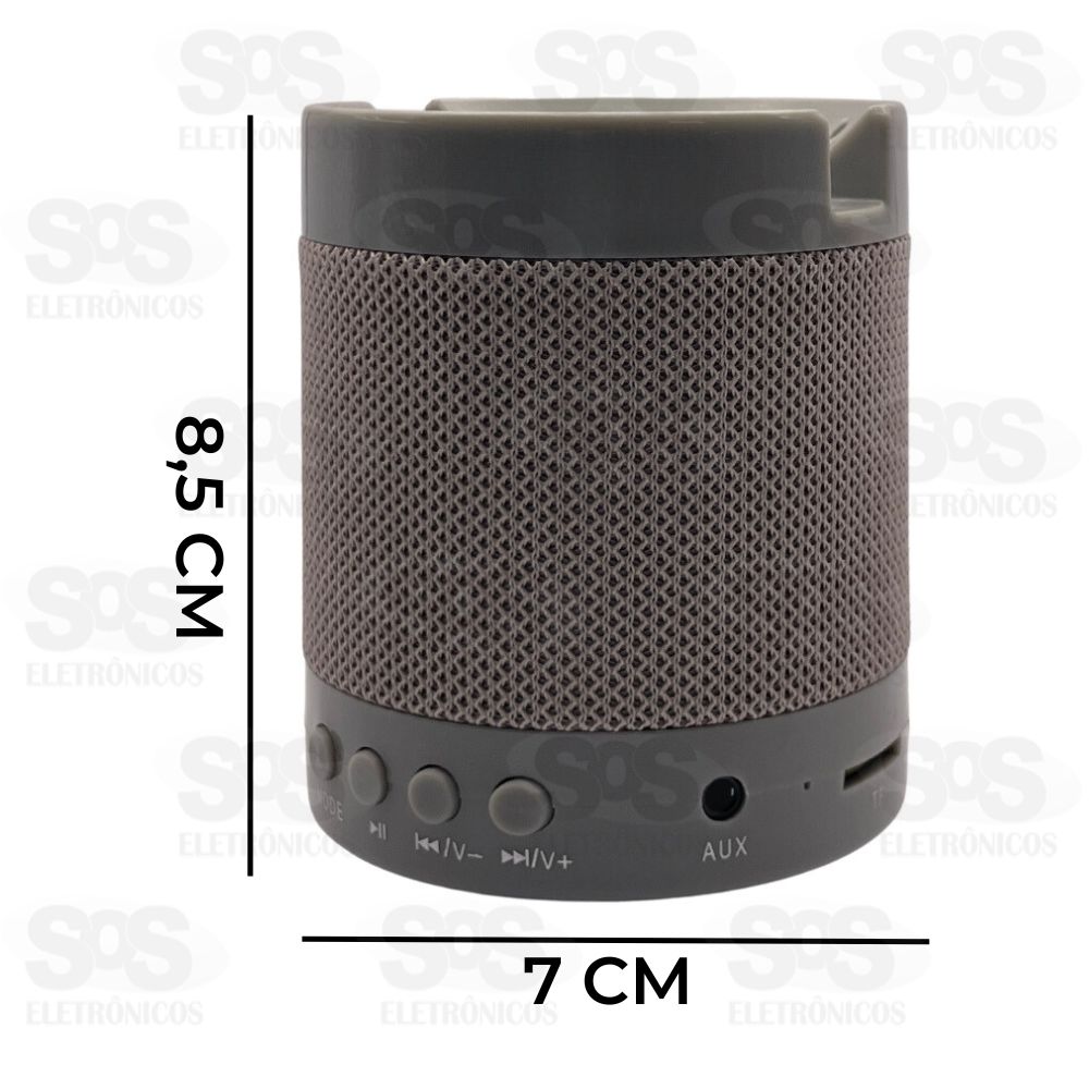 Mini Caixa de Som Bluetooth Com Suporte Altomex HF-Q5