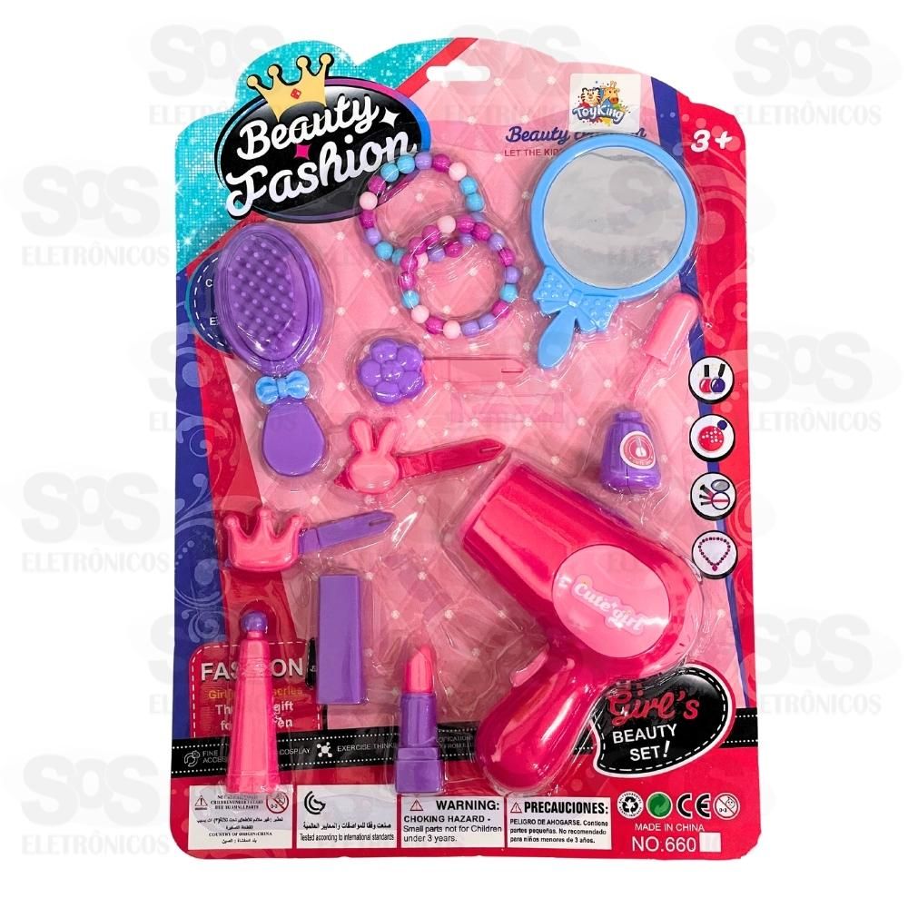 Kit de Beleza Princesa Fashion 11 Peas Toy King TK-4335