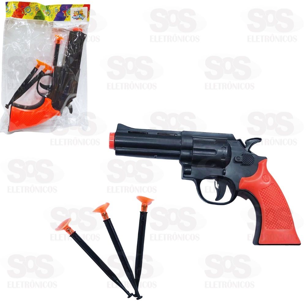Pistola Lana 3 Dardos Toy King 5065
