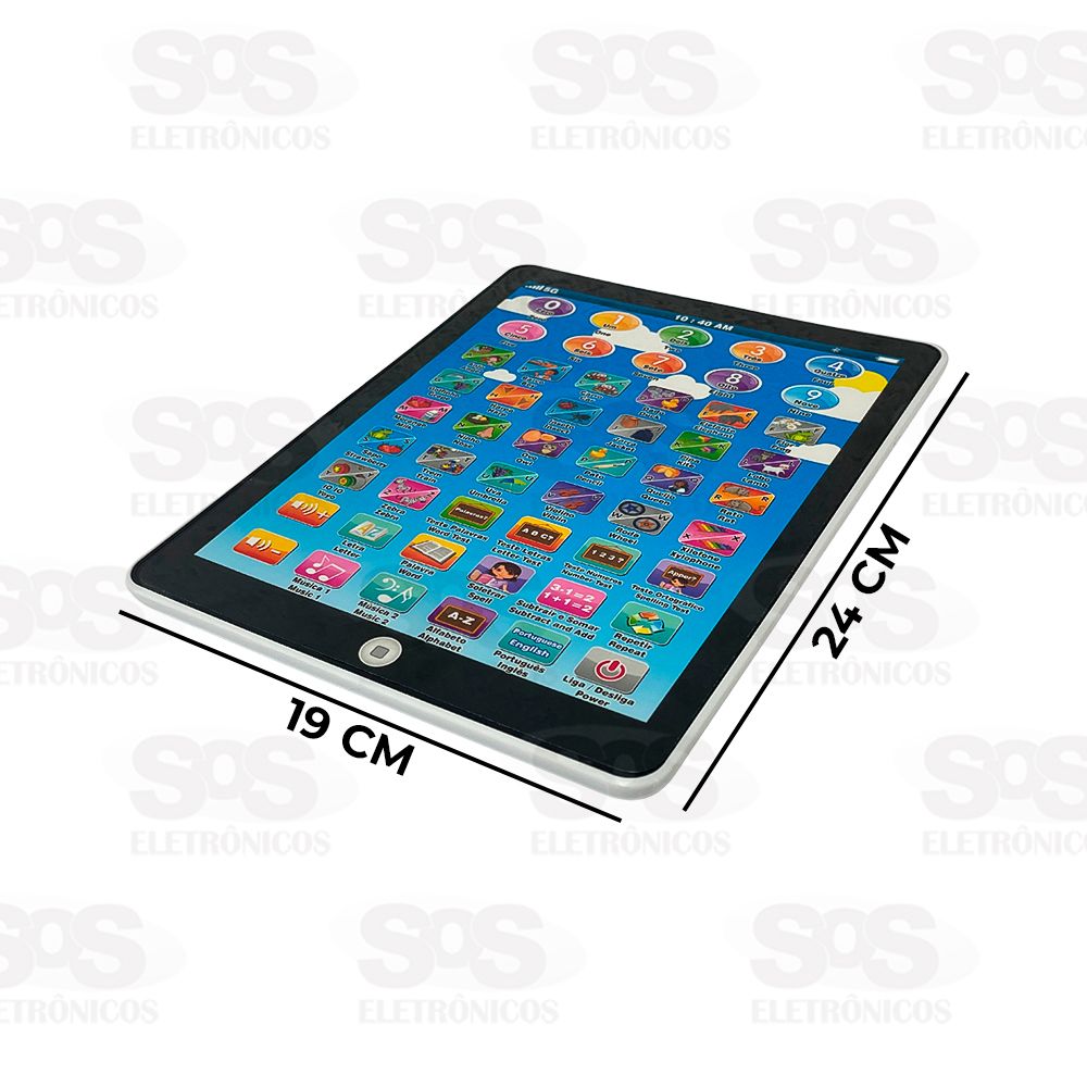 Tablet Interativo Infantil Toy King TK-AB4804