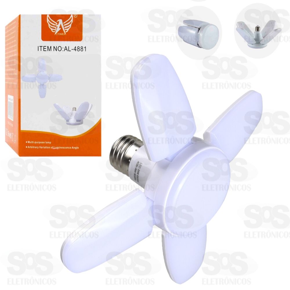 Mini Lmpada Led 4 Hlice 28W Dobrvel Altomex AL-4881