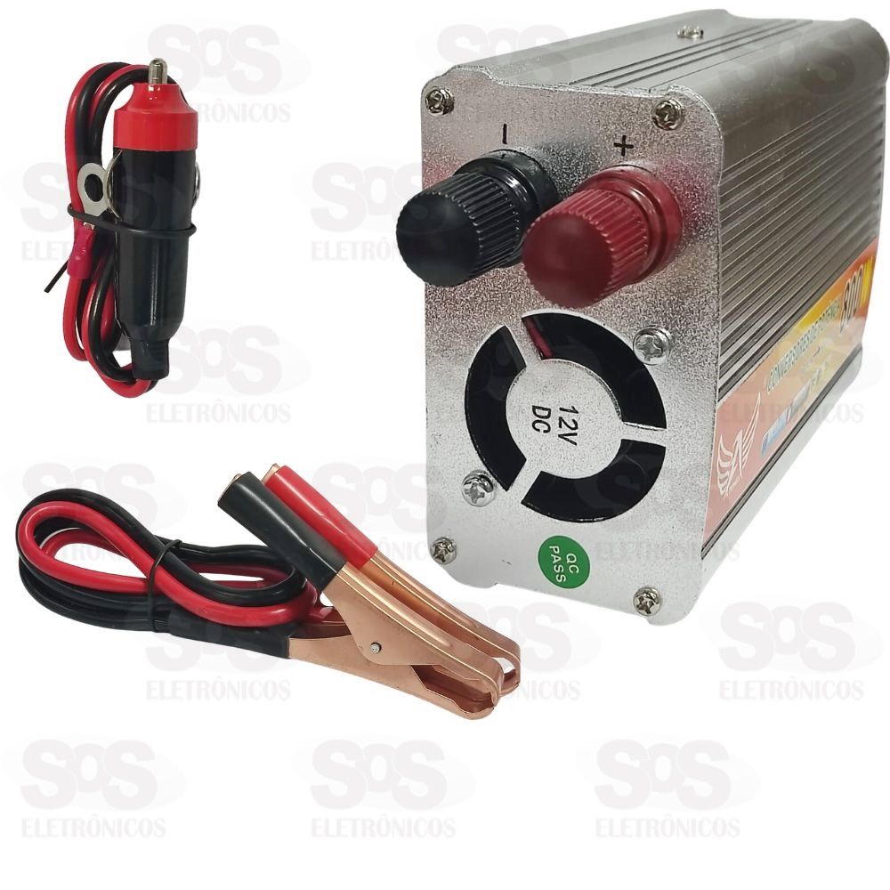 Inversor de Voltagem 800W DC 12V 220V Altomex AL-1505