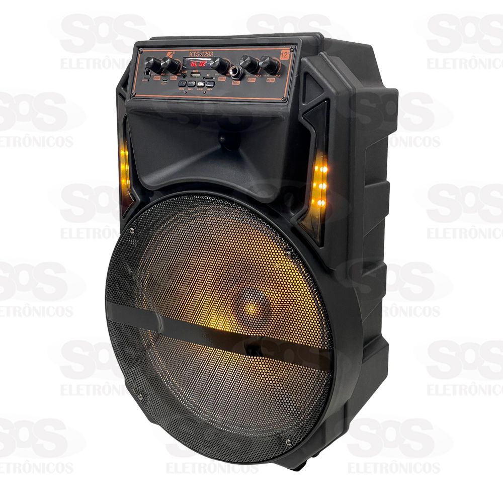 CAIXA DE SOM KARAOKE SPEAKER 20W C/ MICROFONE KTS - COD-KTS-1687 - Mais  Eletrônicos - Distribuidora