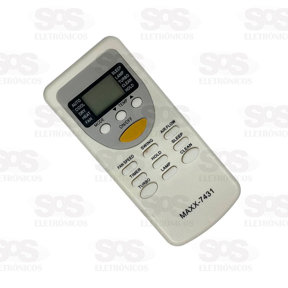 Controle Remoto Para Ar Condicionado Komeco Maxx 7431