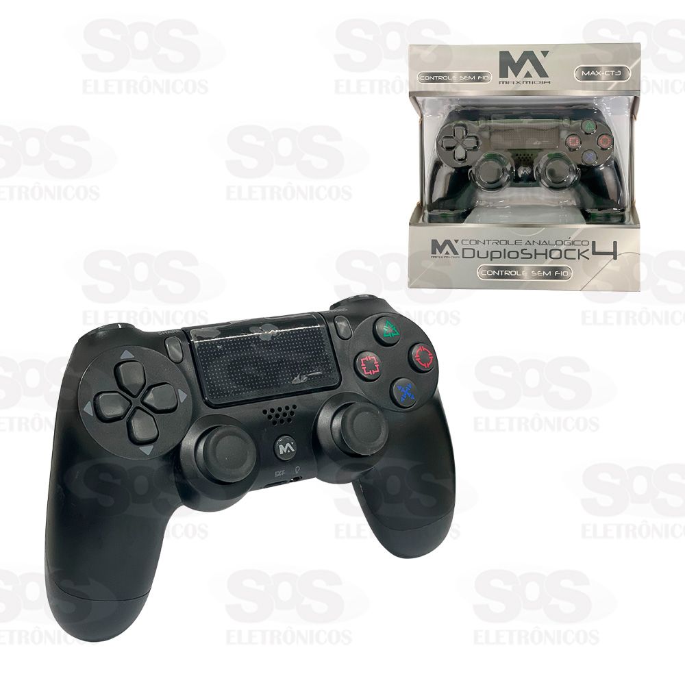 Kit Suporte Vertical PS4 pro + 2 Suportes Controle Branco