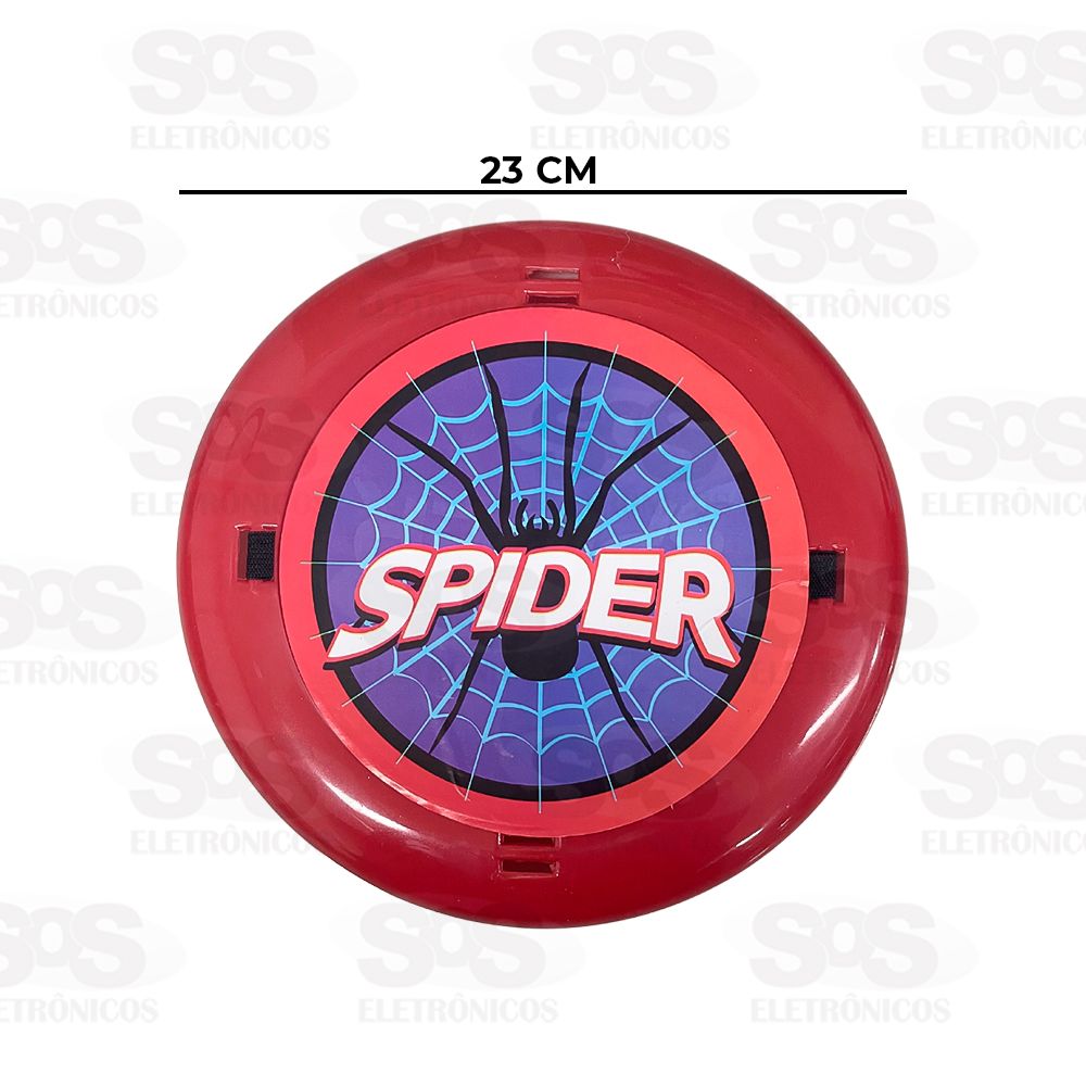 Kit Escudo e Espada Spider Aranha Mini Toys 0465