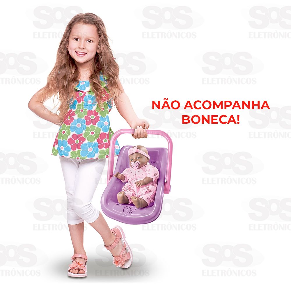 Cadeirinha Musical Para Bonecas Nova Toys 1105