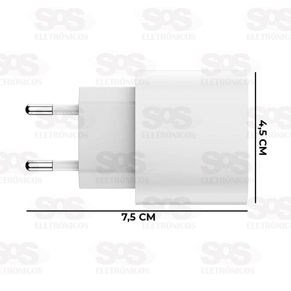 Carregador De Parede Type C Fonte 20W 4A Inova CAR-0094