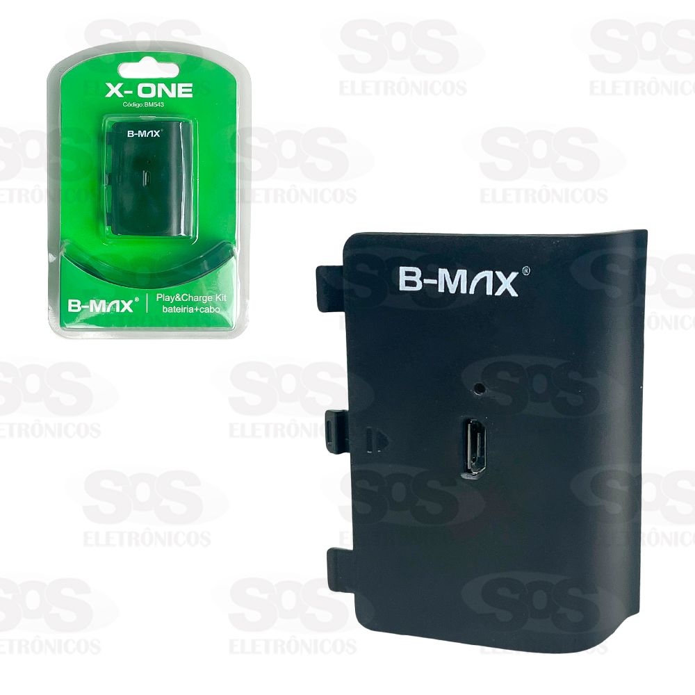 Bateria Recarregvel Para Controle Xbox One B-Max BM543