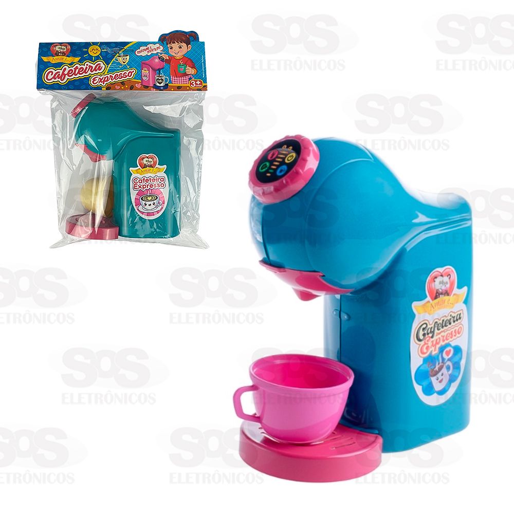 Cafeteira Expresso Infantil Cores Sortidas 345S