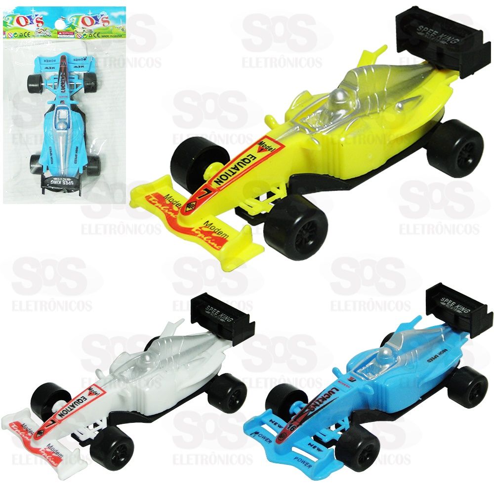 Carro a Friccao Pullback - Carrinho de Corrida a Friccao - 11 cm -  ASH-154493-94