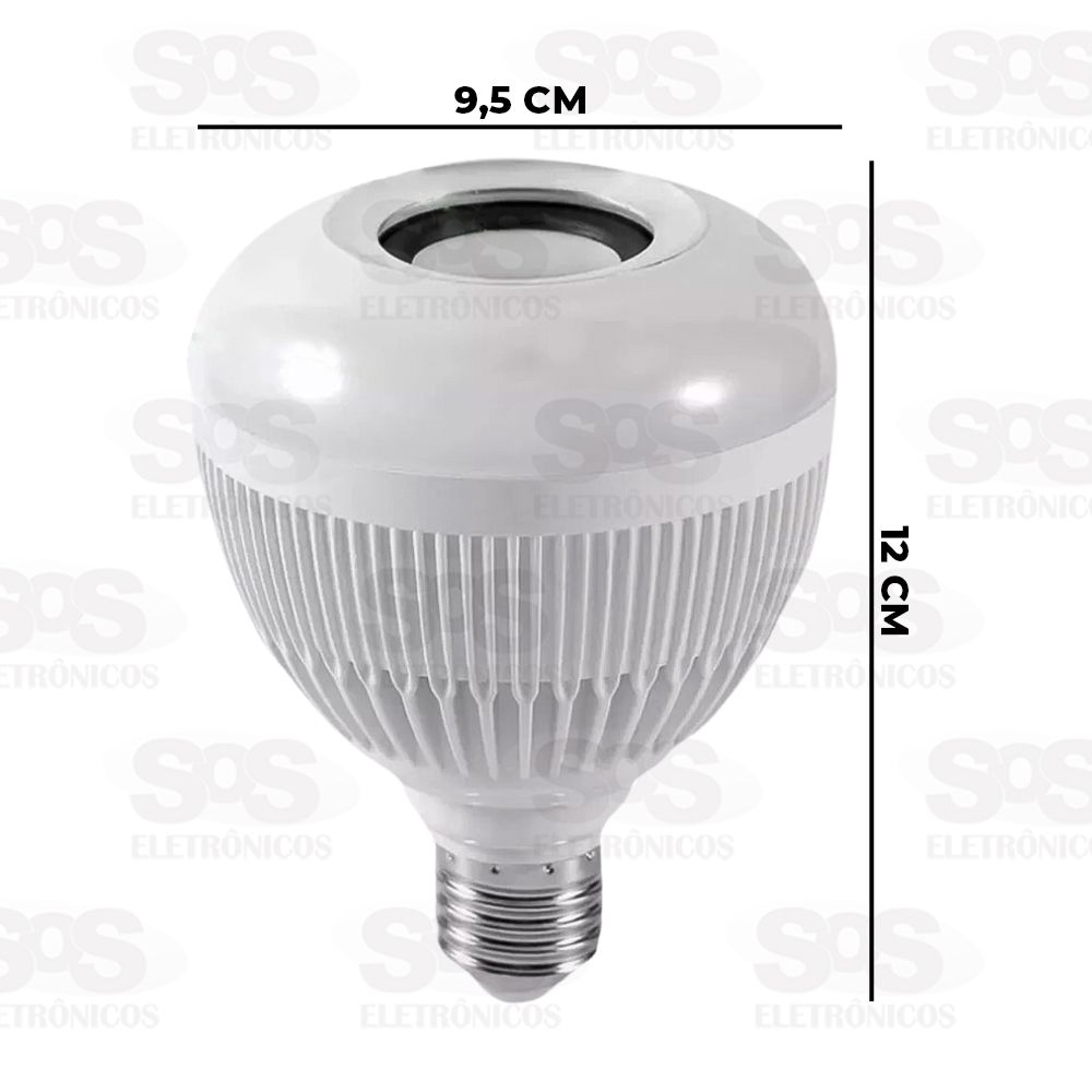 Lmpada LED Musical Com Bluetooth Caerus CRS-2225