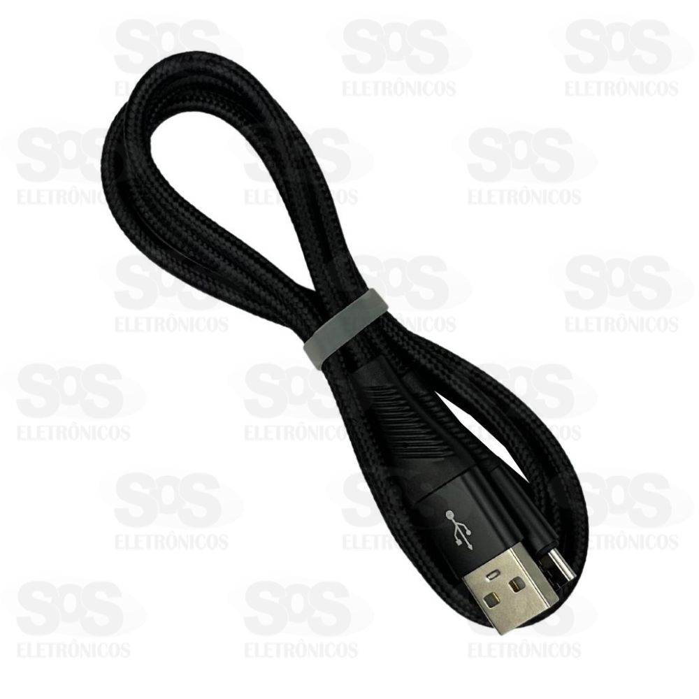 Cabo De Dados Reforado Micro USB V8 1 Metro Inova CBO-6087