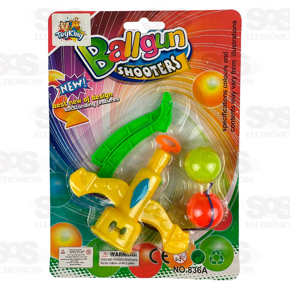 Kit Arma Lana Bolinhas De Plstico Toy King TK-AB4357