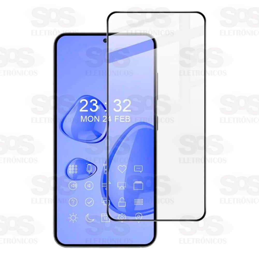 Pelcula Cermica Preta Redmi Note 9S/Note 9 Pro/Note 9 Pro Max