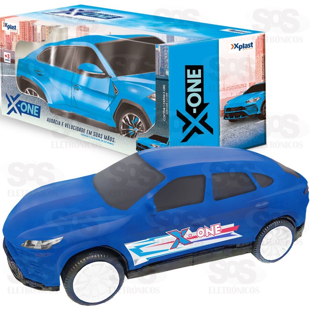 Carrinho X-One Roda Livre Carro Esportivo Xplast 2032