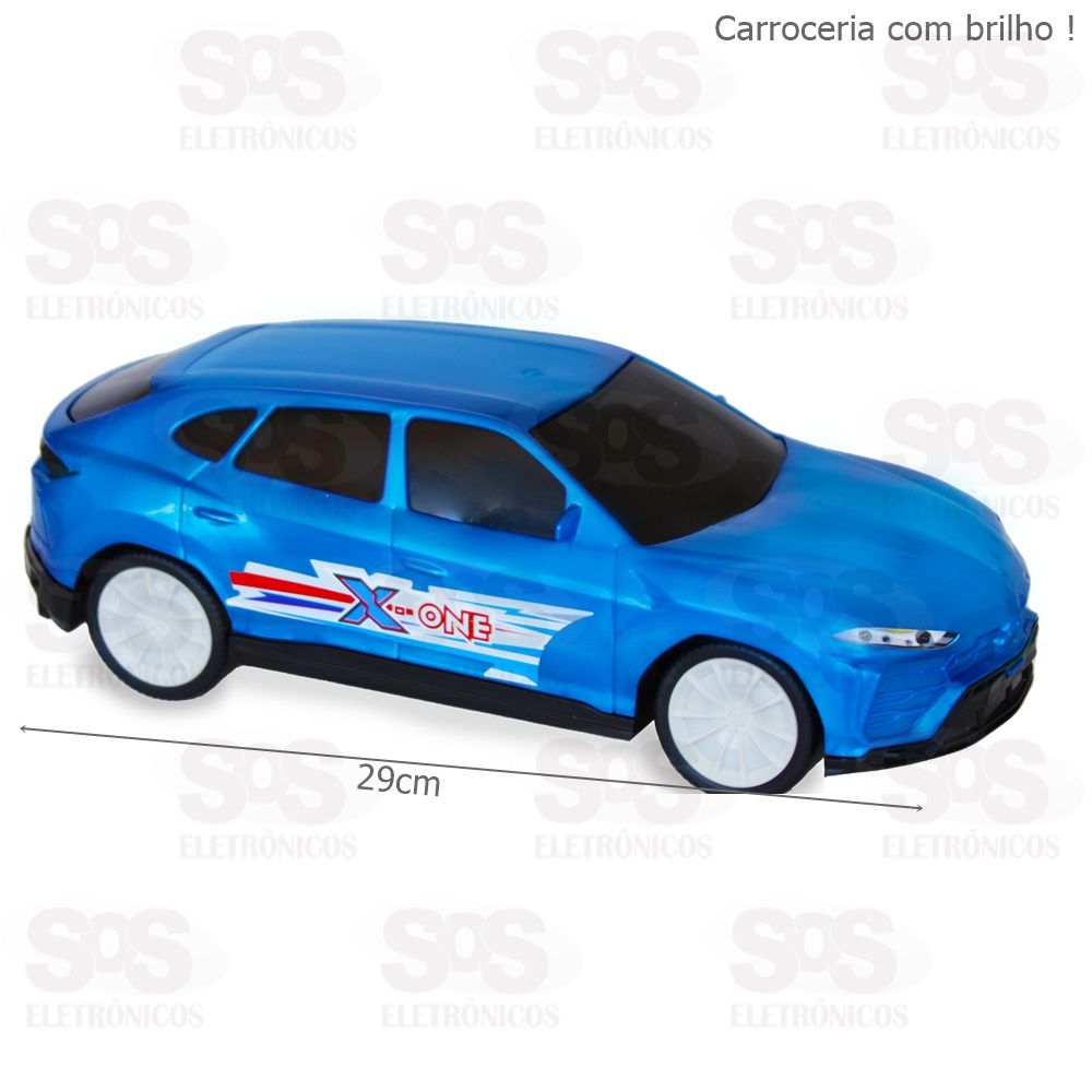 Carrinho X-One Roda Livre Carro Esportivo Xplast 2032