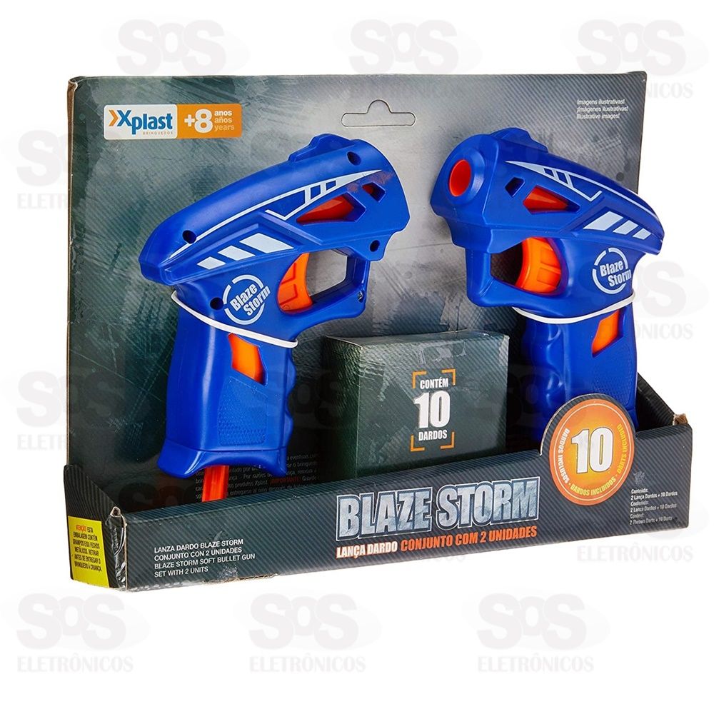 Blaze Storm ® - Arma de brinquedo a Pilha Nerf (Vários Kits