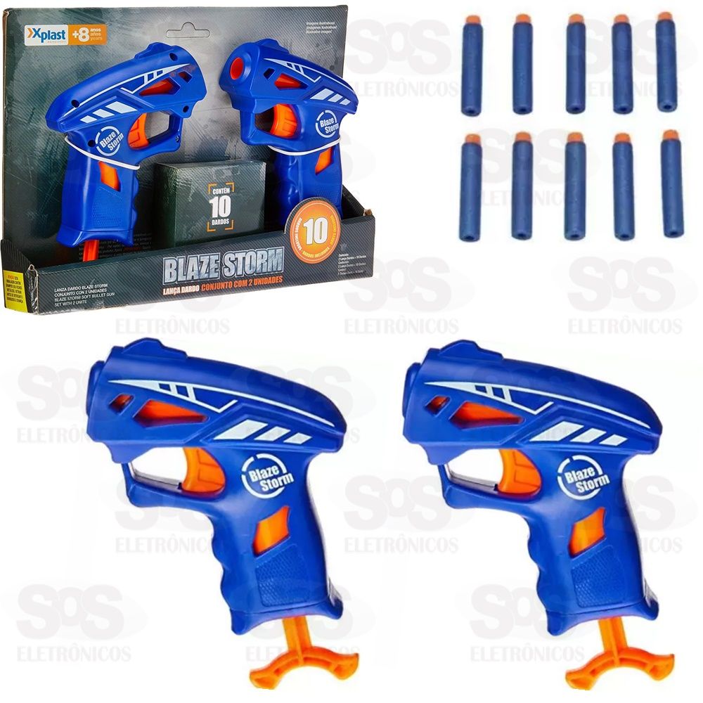 Blaze Storm ® - Arma de brinquedo a Pilha Nerf (Vários Kits) – Loja Flash