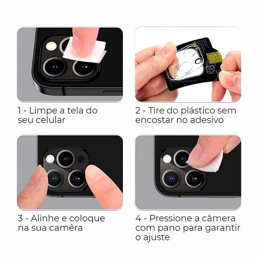 Pelcula Para Cmera Iphone 11/12 Mini