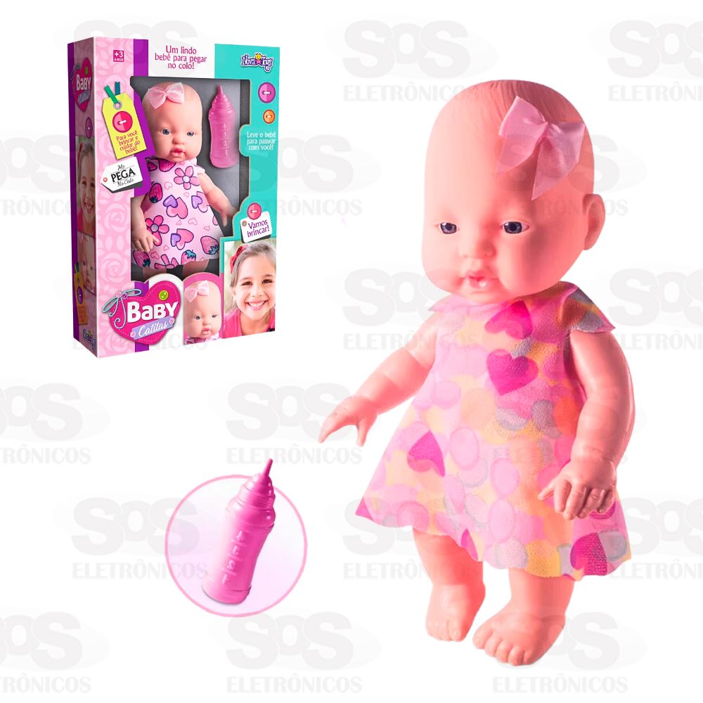 Boneca Baby Catitas Nova Toys 1015