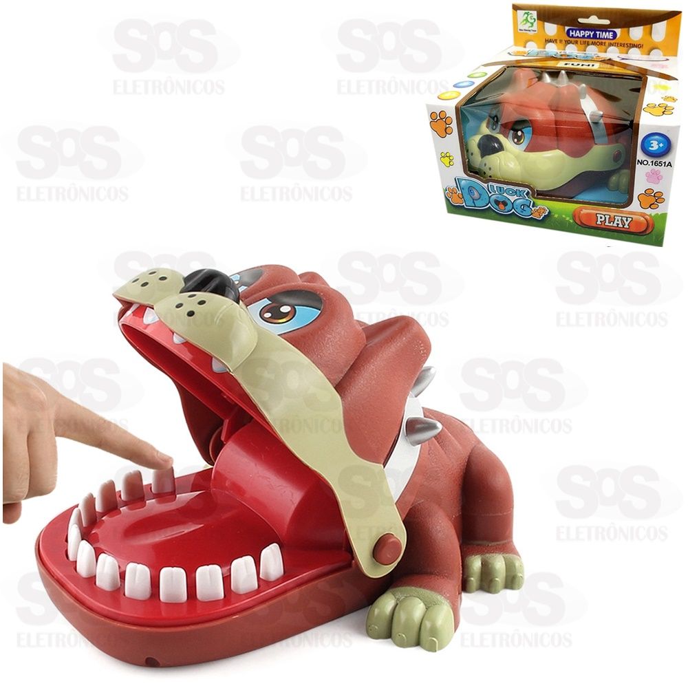 Jogo De Apertar Os Dentes Bulldog Feroz Toy king TK-AB3181