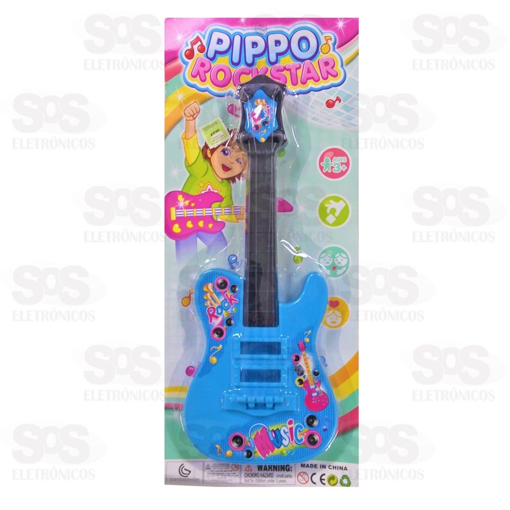 Guitarra Infantil Rockstar Toy King TK-AB4395