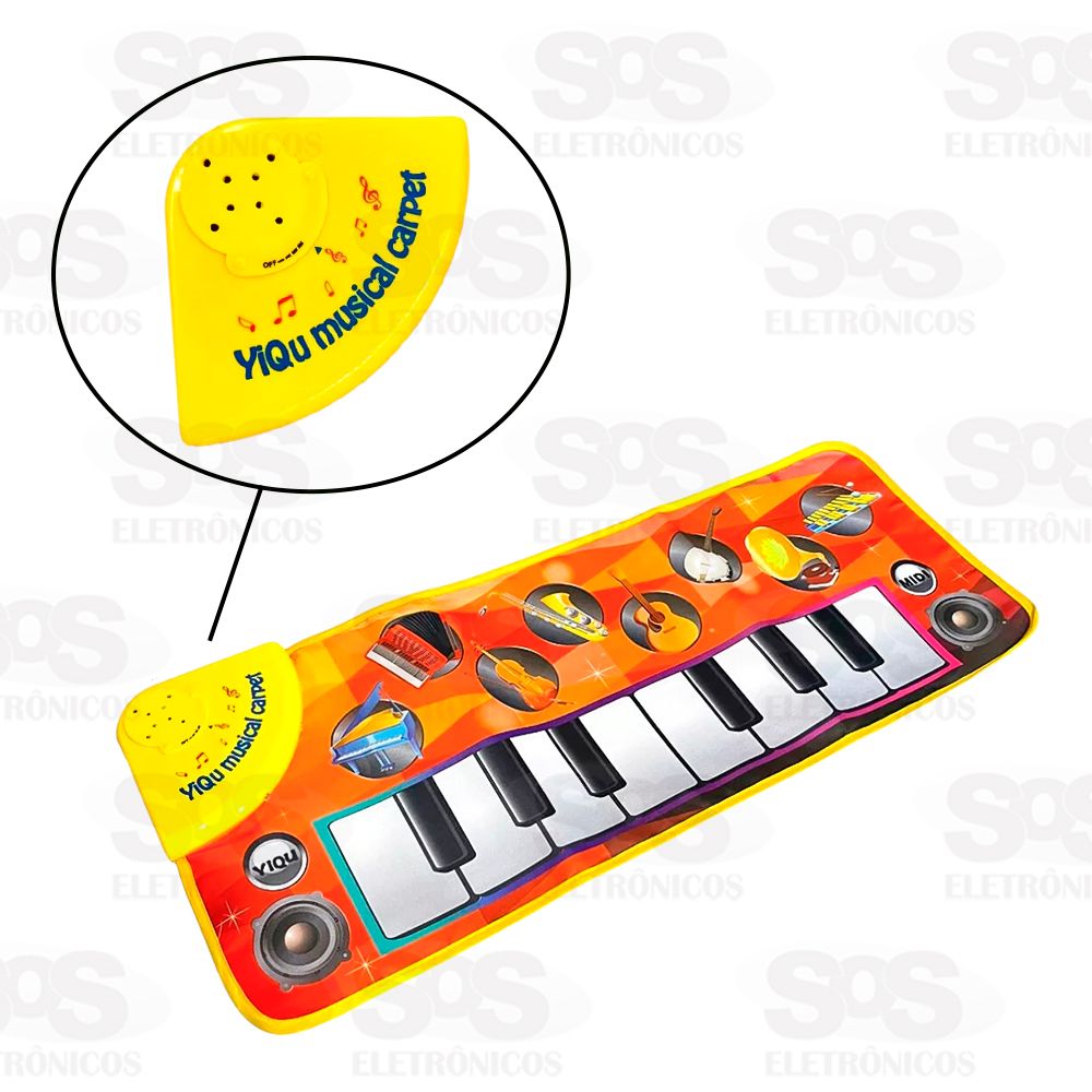 Tapete Musical  jogo musical macio,teclado piano musical para