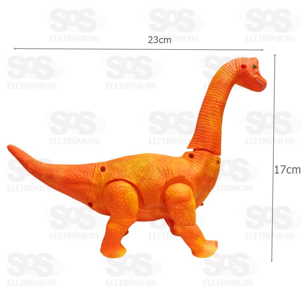 Dinossauro Com Som e Luz Toy King TK-2837