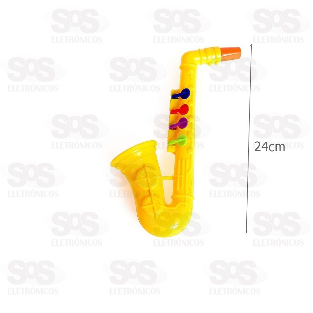 Saxofone de Brinquedo Infantil Toy King TK-AB5835