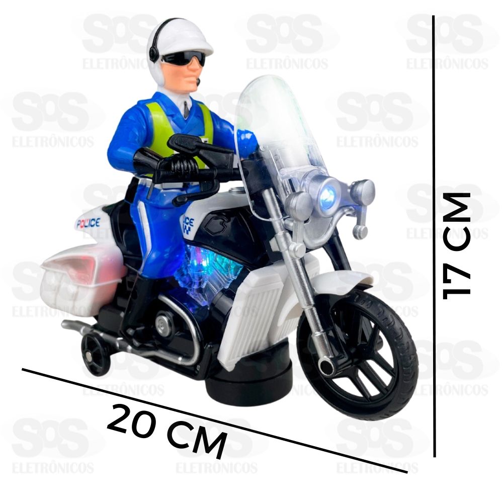 Motocicleta de Trilha Com Motor à fricção Toy King TK-AB3991