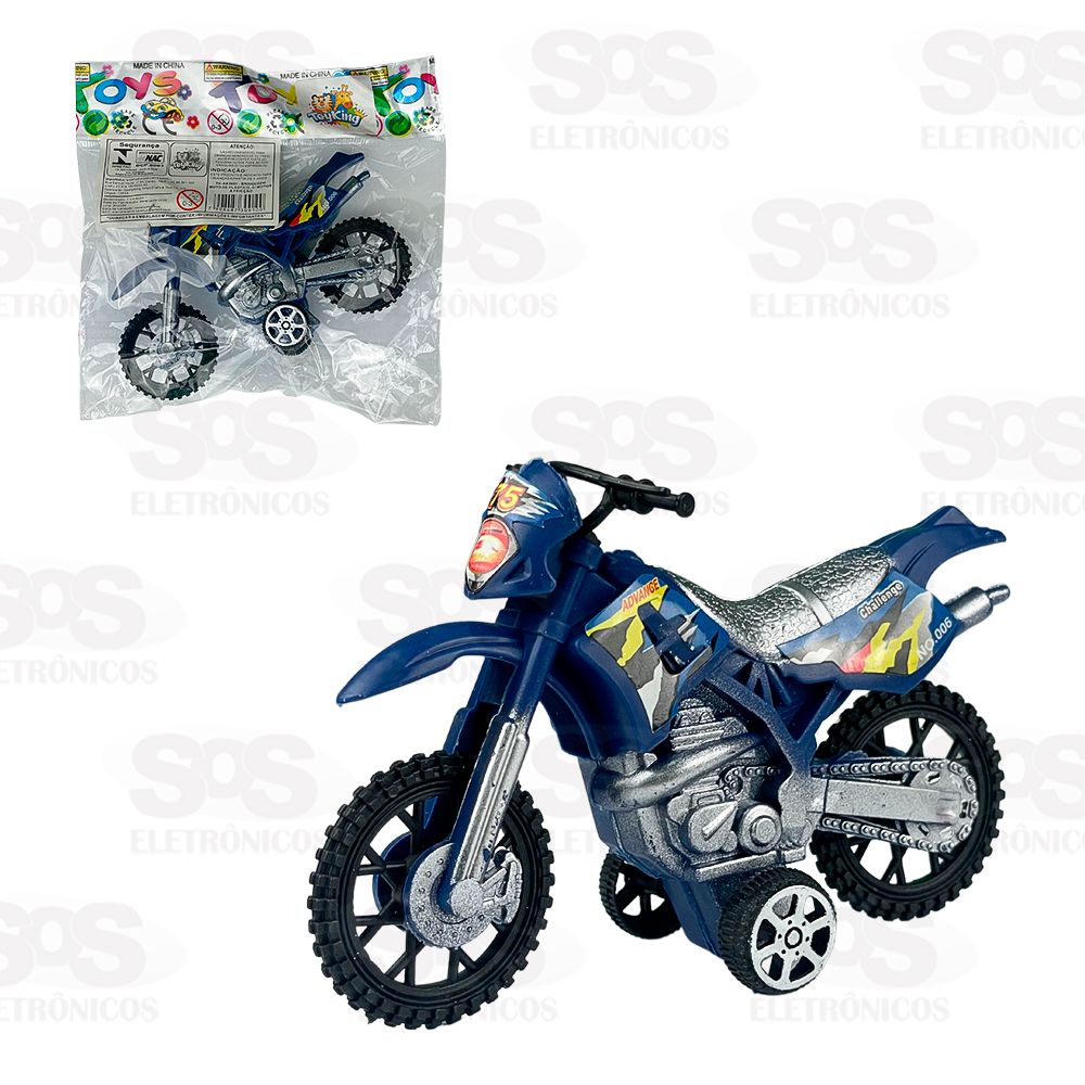 Motocicleta de Trilha Com Motor à fricção Toy King TK-AB3991