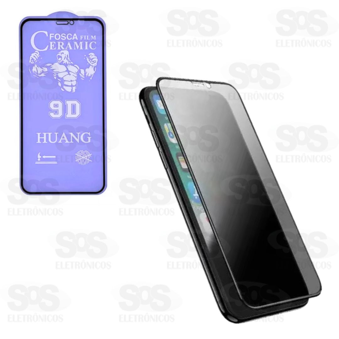 Pelcula Cermica Fosca Preta Samsung S8/S9