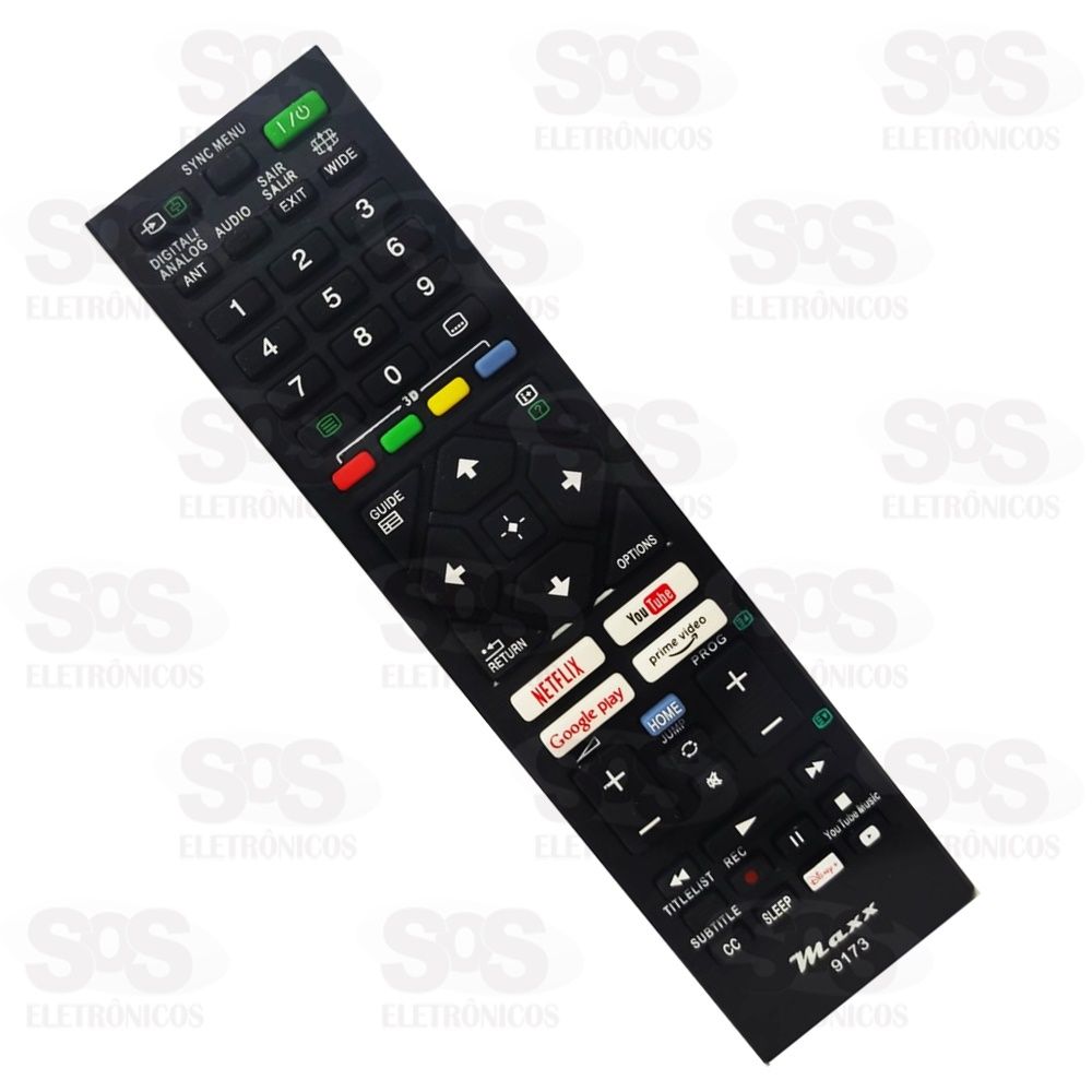 Controle Remoto Sony Tecla Disney Maxx 9173