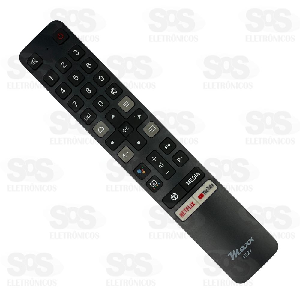 Controle Remoto TCL Smart TV Maxx 1027