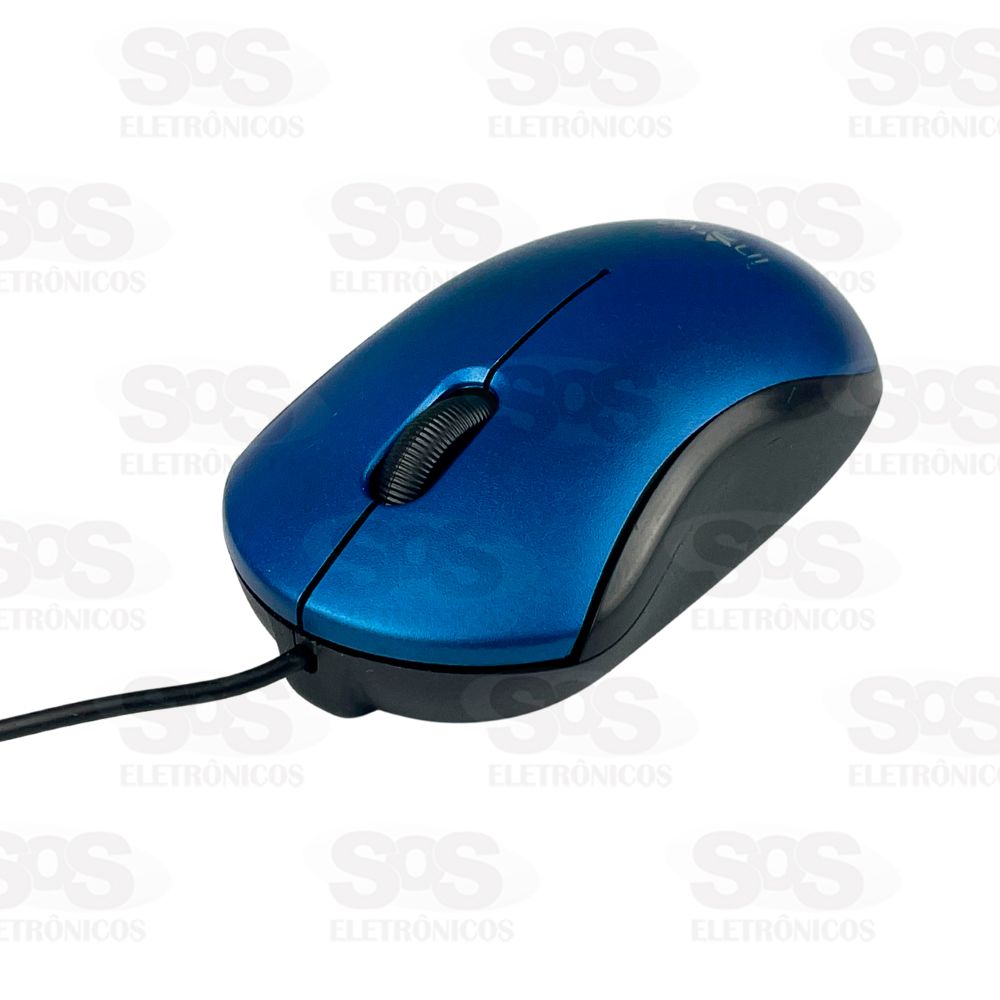 Mouse Óptico Com Fio 1.2M Inova Prime MOU-20055