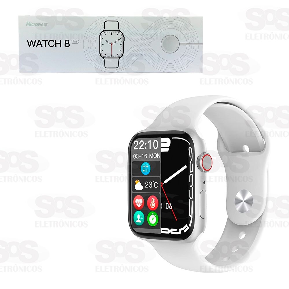 Relgio Smartwatch Microwear 8 Pro Inova