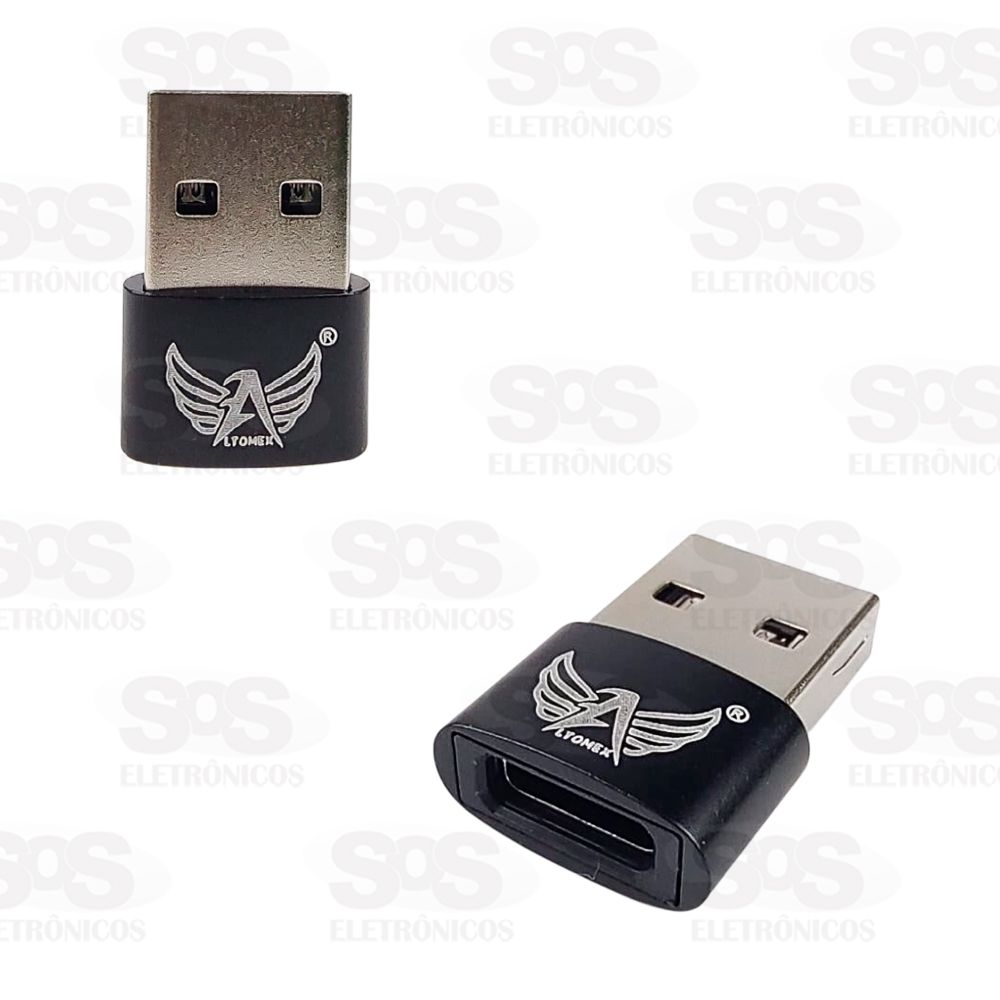 Adaptador Type C Para USB Altomex AL-0302-TY