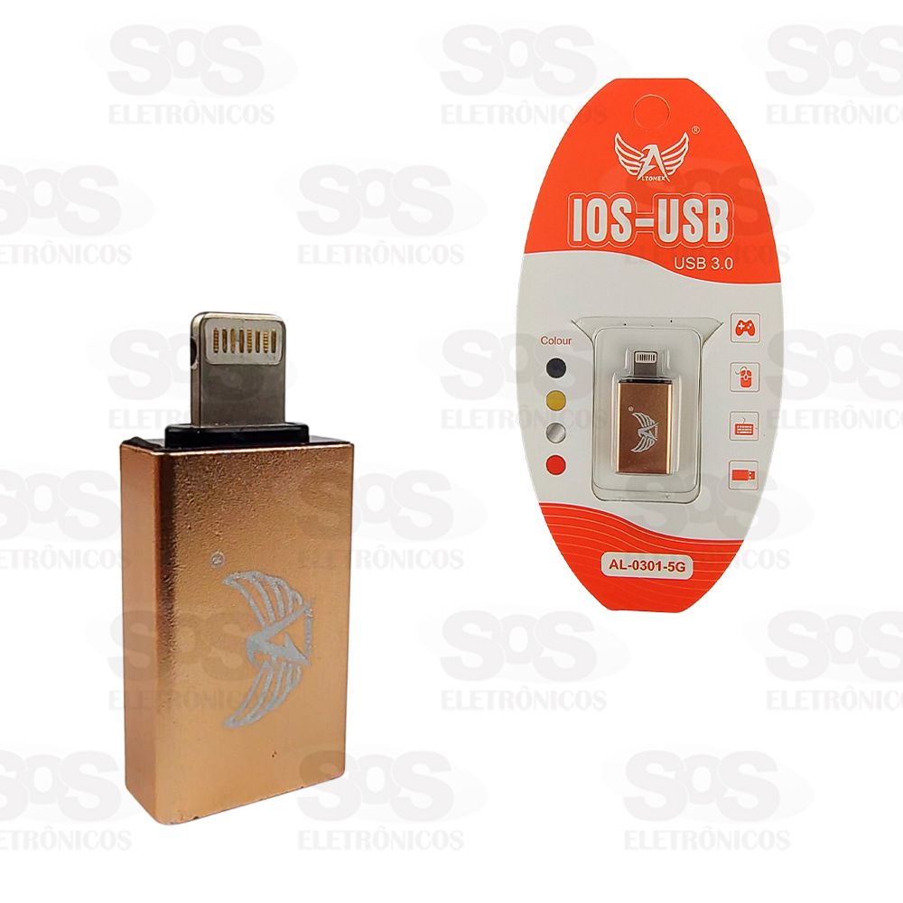 Adaptador Iphone Para USB 3.0 Altomex AL-0301-5G