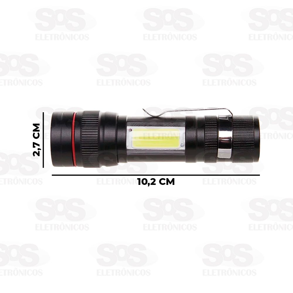 Mini Lanterna De LED Recarregvel USB Altomex AL-B5207