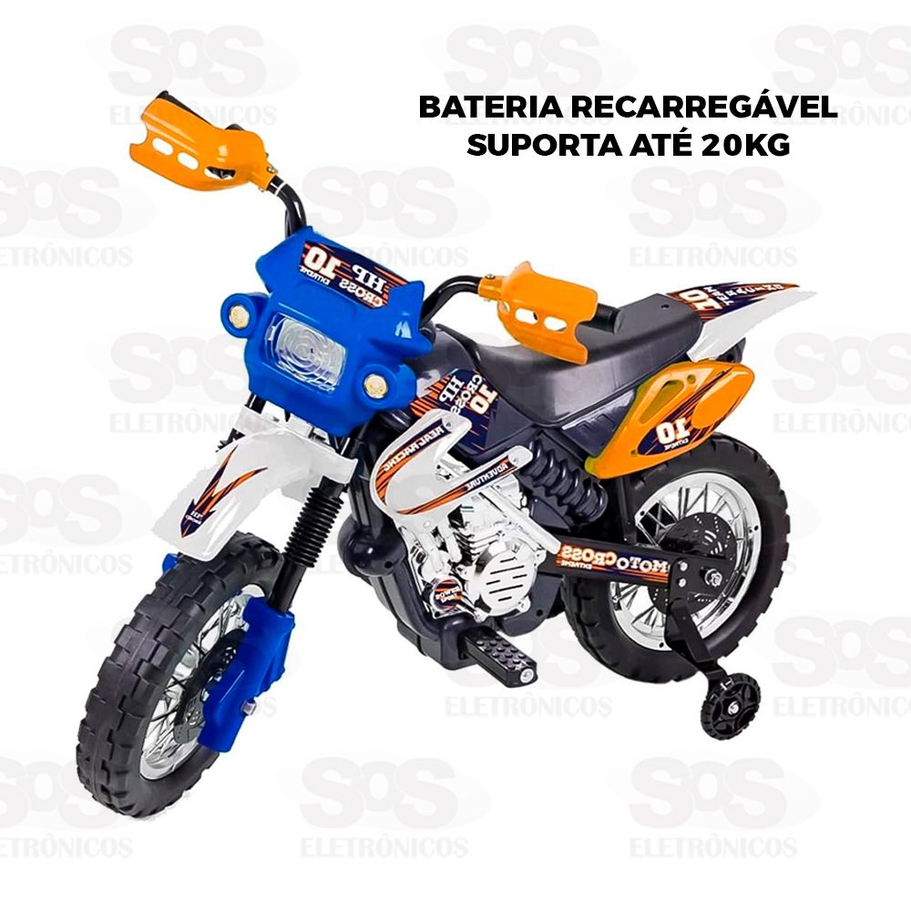 Motocross Eltrica Azul Xplast L198