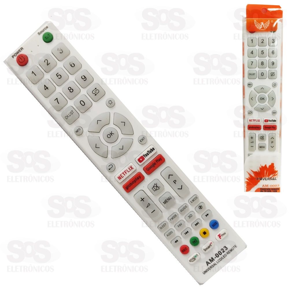 Controle Remoto Universal para Televiso Altomex AM-0023